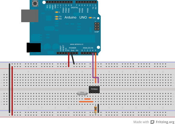 real time clock (rtc) pcf8563 hackster ioa first schematic could be the following but there is a problem if the arduino is disconnected from the usb, the clock \